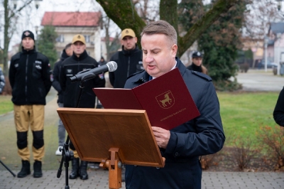 Uroczyste przekazanie ciężkiego samochodu_72