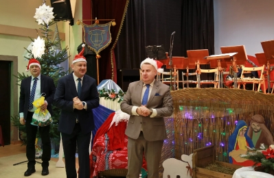 Świąteczne spotkanie Orkiestry Dętej im. Jana Pawła II w Kałuszynie._24